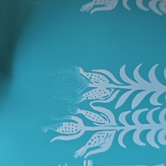 Vintage Pyrex Butterprint Amish Blue 473 1 quart bowl - Picture 4 of 10